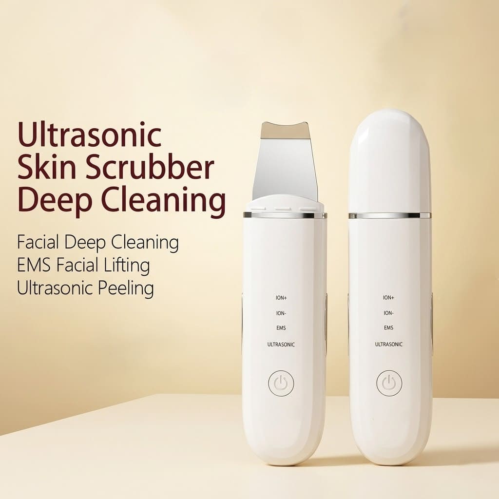 Professional Ultrasonic Skin Scrubber & Lift