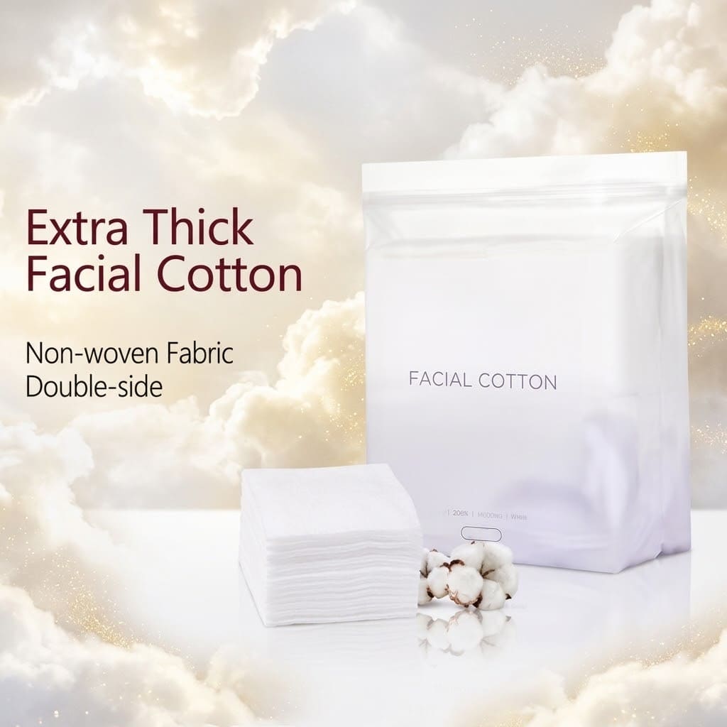 Triple-Layer Cotton Pads (150pcs)